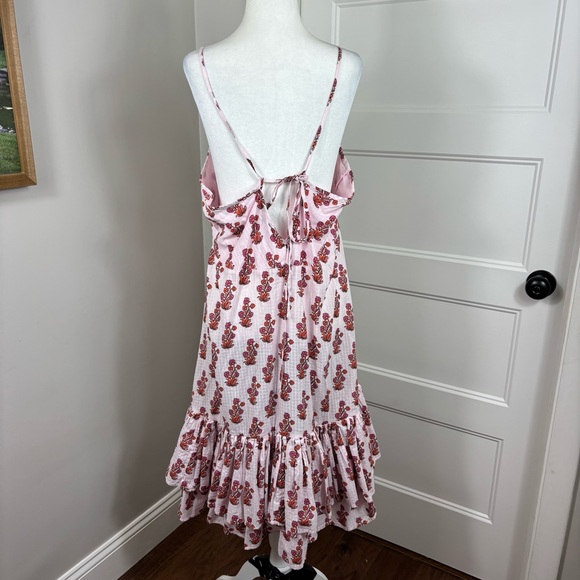 JCrew Soft Gauze Cotton Tiered Beach Dress Size XL - Picture 4 of 6